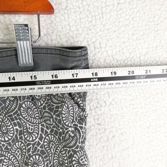 Roark Revival Board Shorts Mens 34 Gray Cobra Snake Print Lace Unlined Beach - Picture 6 of 10